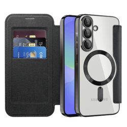 Husa Samsung Galaxy A36 5G Techsuit SmartMag Book Case, negru