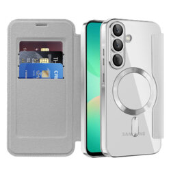 Husa Samsung Galaxy A26 5G Techsuit SmartMag Book Case, gri