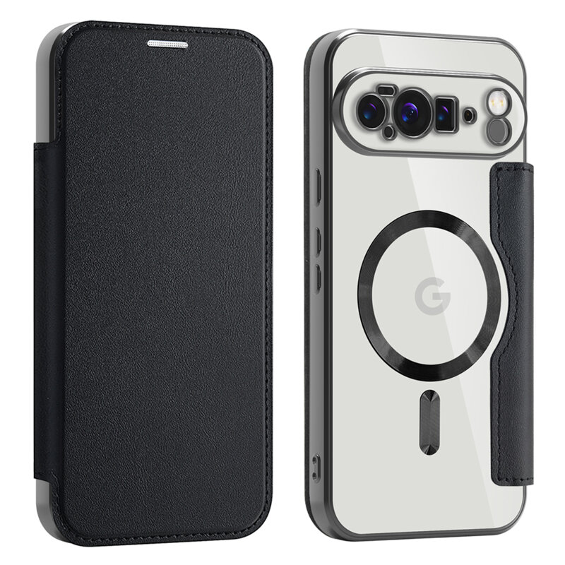 Husa Google Pixel 10 Pro XL Techsuit SmartMag Book Case, negru