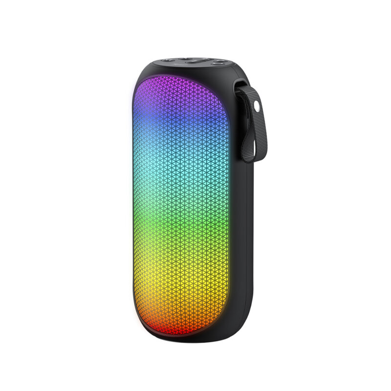 Boxa portabila Bluetooth cu lumini RGB Havit, SK808BT, negru