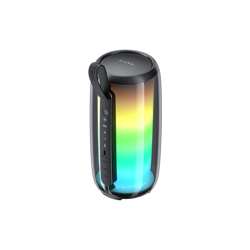 Boxa Bluetooth portabila cu lumini RGB Havit, SK879BT, negru