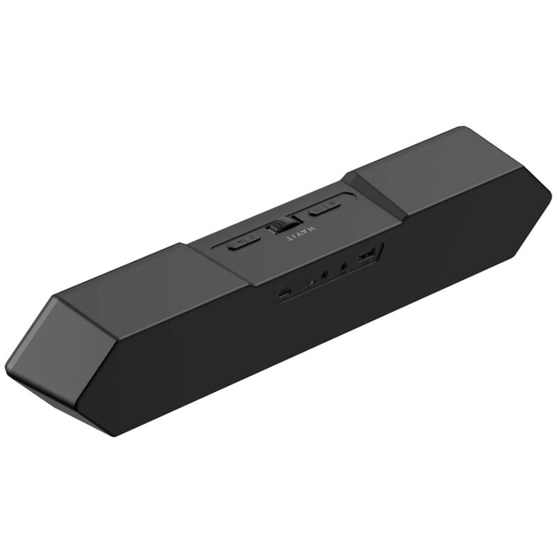 Boxa portabila Bluetooth cu lumini LED Havit, SK772BT, negru