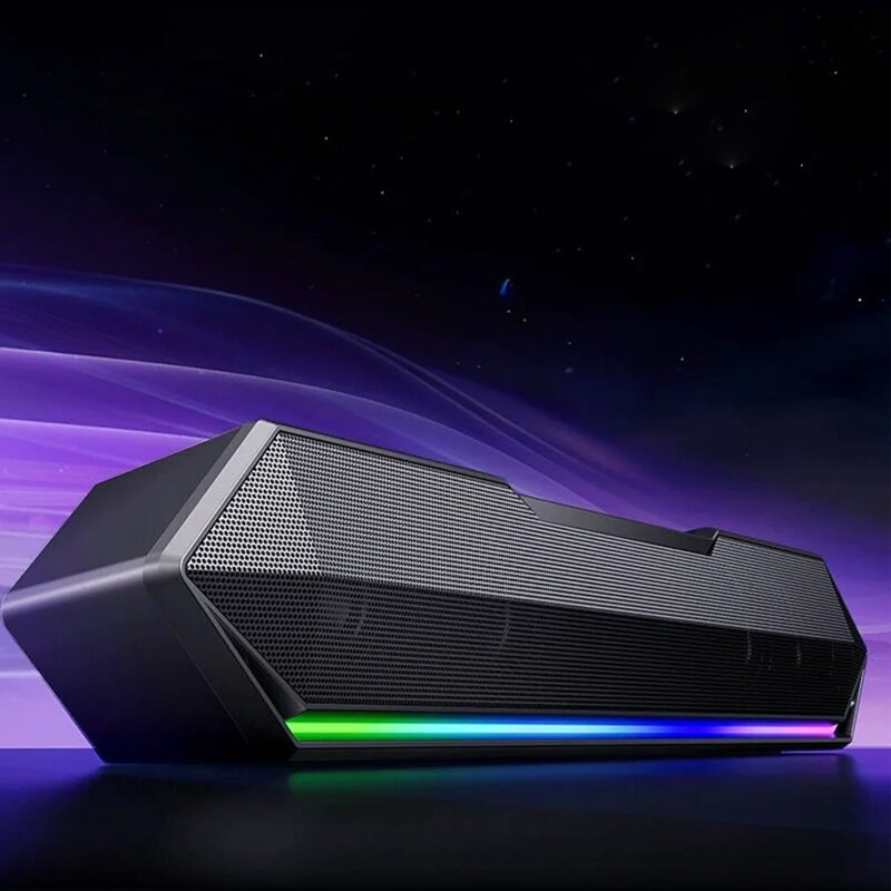 Boxa portabila Bluetooth cu lumini LED Havit, SK772BT, negru