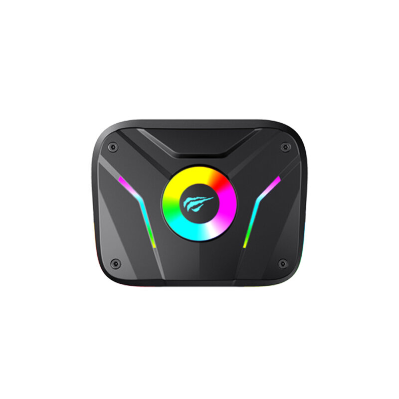 Casti gaming Bluetooth cu microfon Havit, TW952 PRO RGB, negru