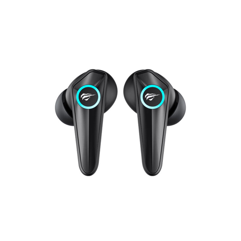 Casti gaming Bluetooth cu microfon Havit, TW952 PRO RGB, negru