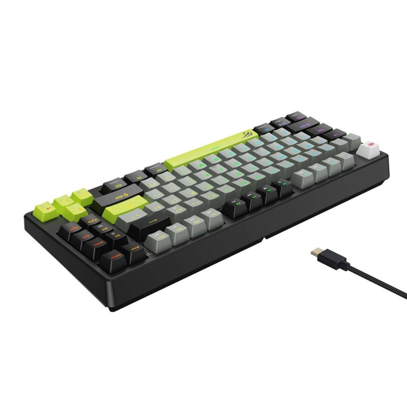 Tastatura gaming mecanica RGB Havit KB904L, 1.8m, negru