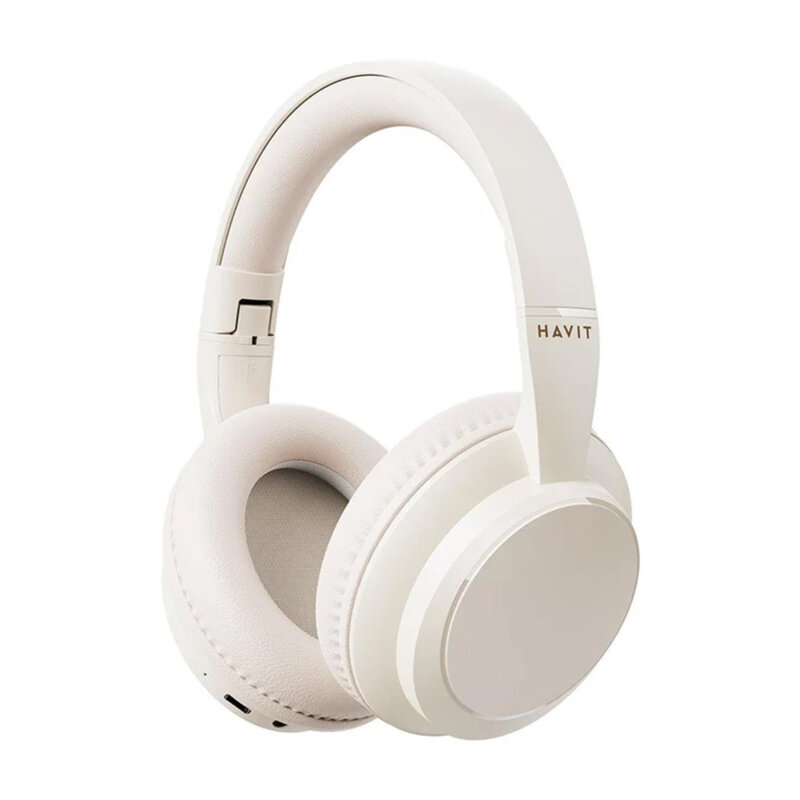 Casti wireless Bluetooth 5.4, 400mAhHavit H619BT, alb