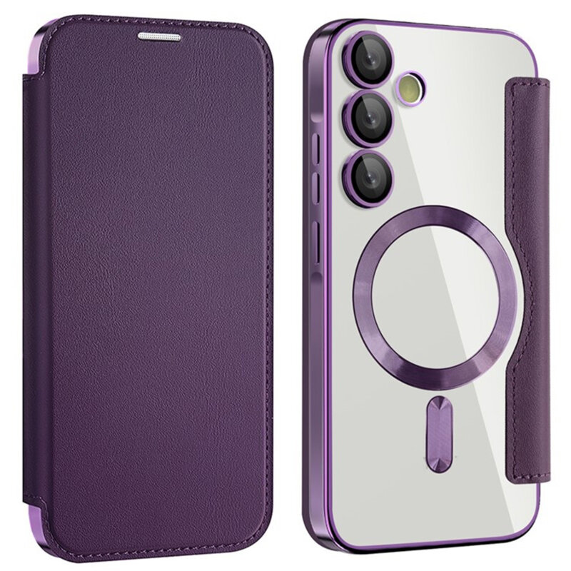 Husa Samsung Galaxy A55 5G Techsuit SmartMag Book Case, mov
