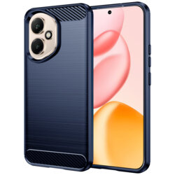 Husa Honor 400 Techsuit Carbon Silicone, albastru