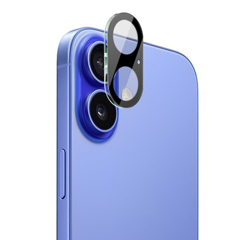 Folie camera iPhone 17 Techsuit Full Glass, negru
