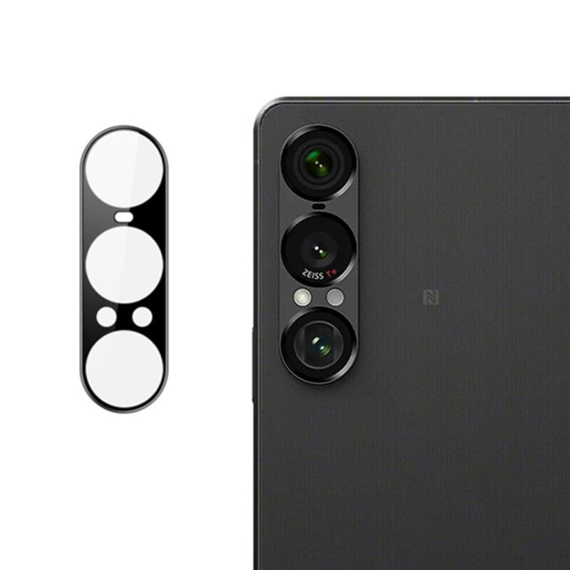 Folie camera Sony Xperia 1 VII Techsuit Full Glass, negru