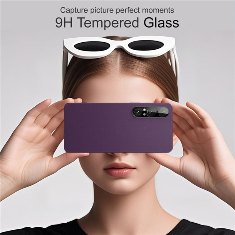 Folie camera Sony Xperia 1 VII Techsuit Full Glass, negru