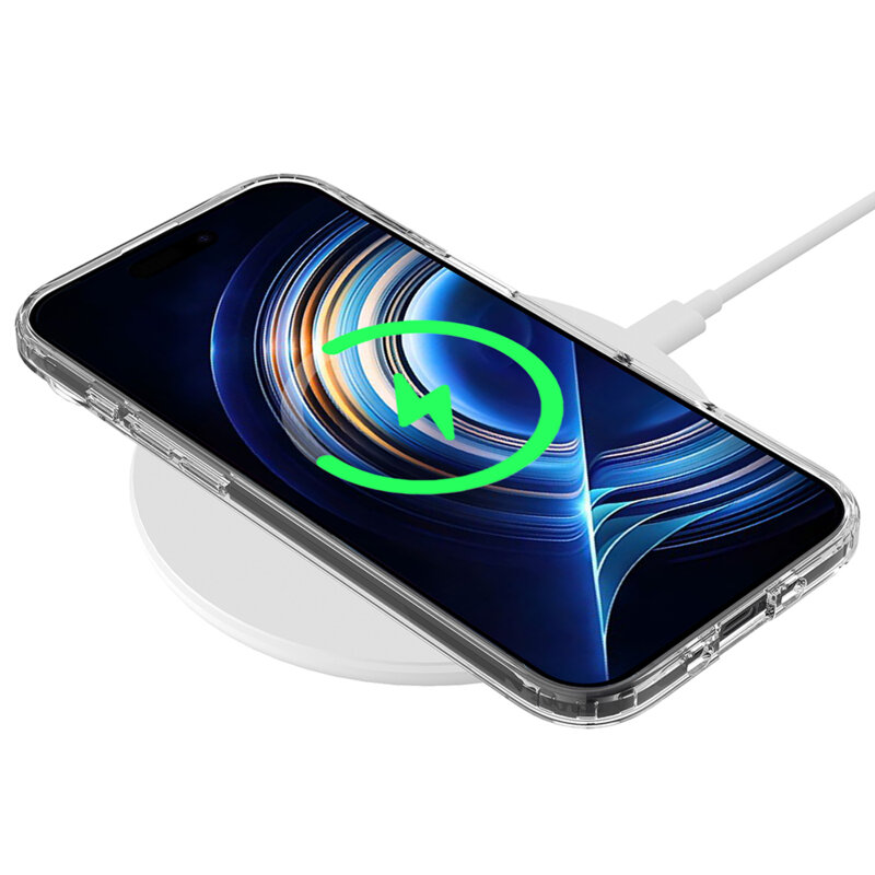 Husa iPhone 17 Air Techsuit MagSafe Pro, transparenta