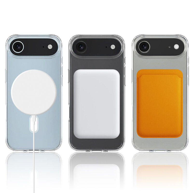 Husa iPhone 17 Air Techsuit MagSafe Pro, transparenta