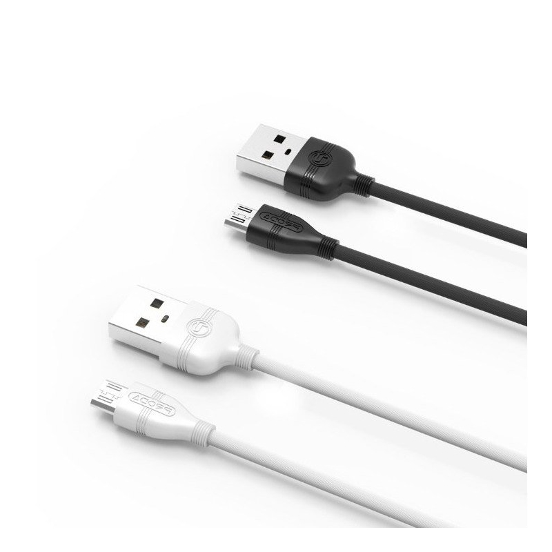 Cablu de date Micro-USB Proda PD-B05m 1.2M - Alb