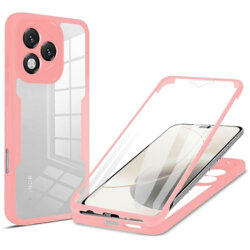 Husa 360° Honor 400 Lite Techsuit ColorVerse, roz