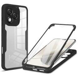 Husa 360° Honor 400 Lite Techsuit ColorVerse, negru
