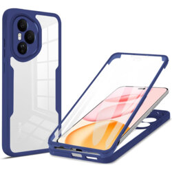 Husa 360° Honor 400 Pro Techsuit ColorVerse, albastru