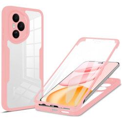 Husa 360° Honor 400 Pro Techsuit ColorVerse, roz