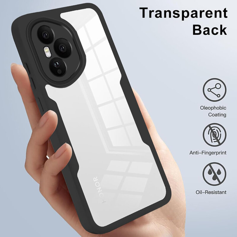 Husa 360° Honor 400 Pro Techsuit ColorVerse, roz