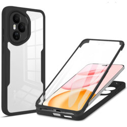 Husa 360° Honor 400 Pro Techsuit ColorVerse, negru