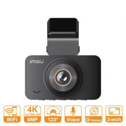 Camera auto cu ecran de 3inci Imou S800 PRO, 4K, IP52, negru