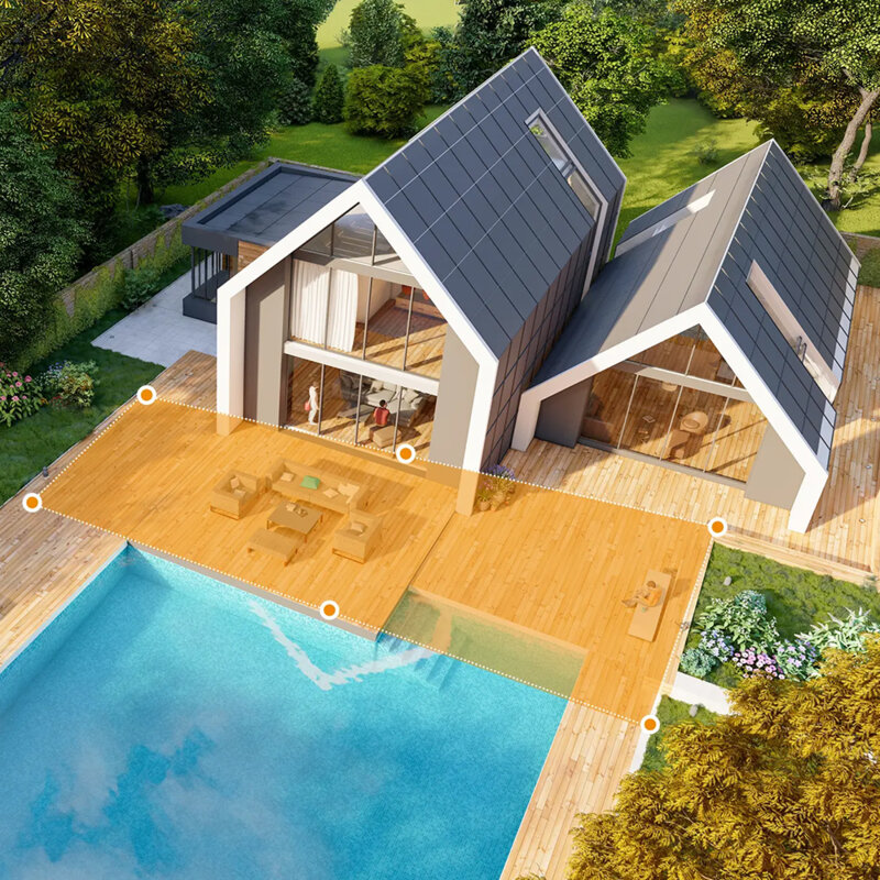 Camera supraveghere Wi-Fi Imou Triple, 3+3+5MP, IPC-S7UP-11M0WED