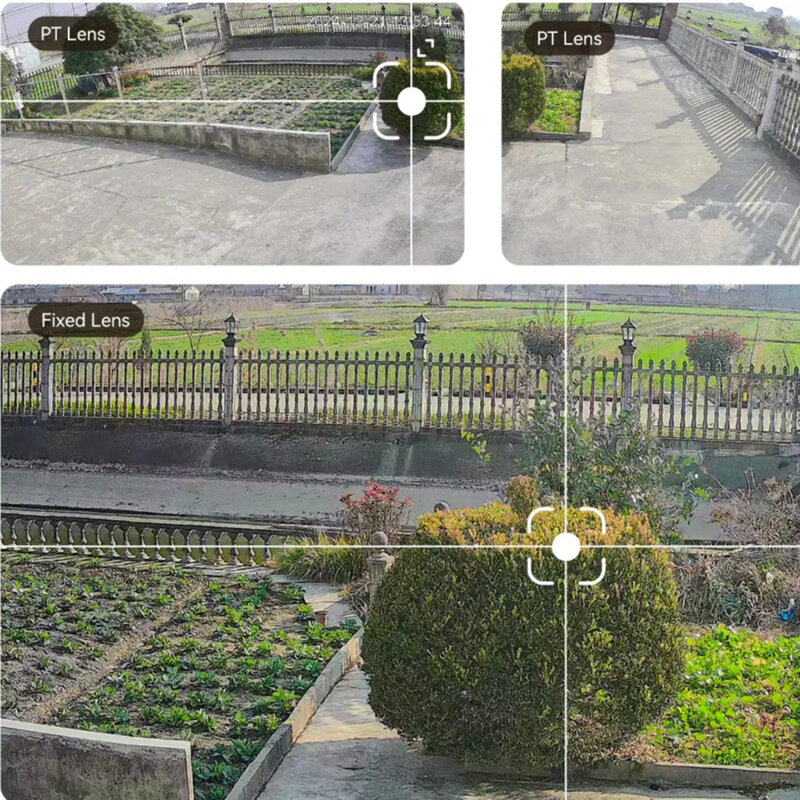 Camera supraveghere Wi-Fi Imou Triple, 3+3+5MP, IPC-S7UP-11M0WED