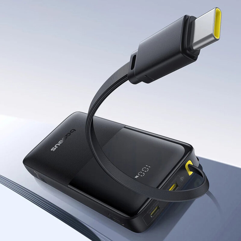 Baterie externa 10000mAh Bipow 2 Baseus, 20W, alb, P10077101113-00