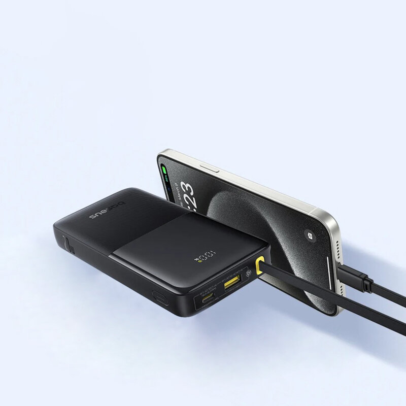 Baterie externa 10000mAh Bipow 2 Baseus, 20W, negru, P10077101113-00