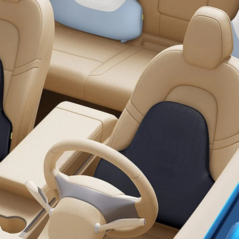 Perna lombara auto pentru scaun, Baseus PrimeTrip VH1, negru