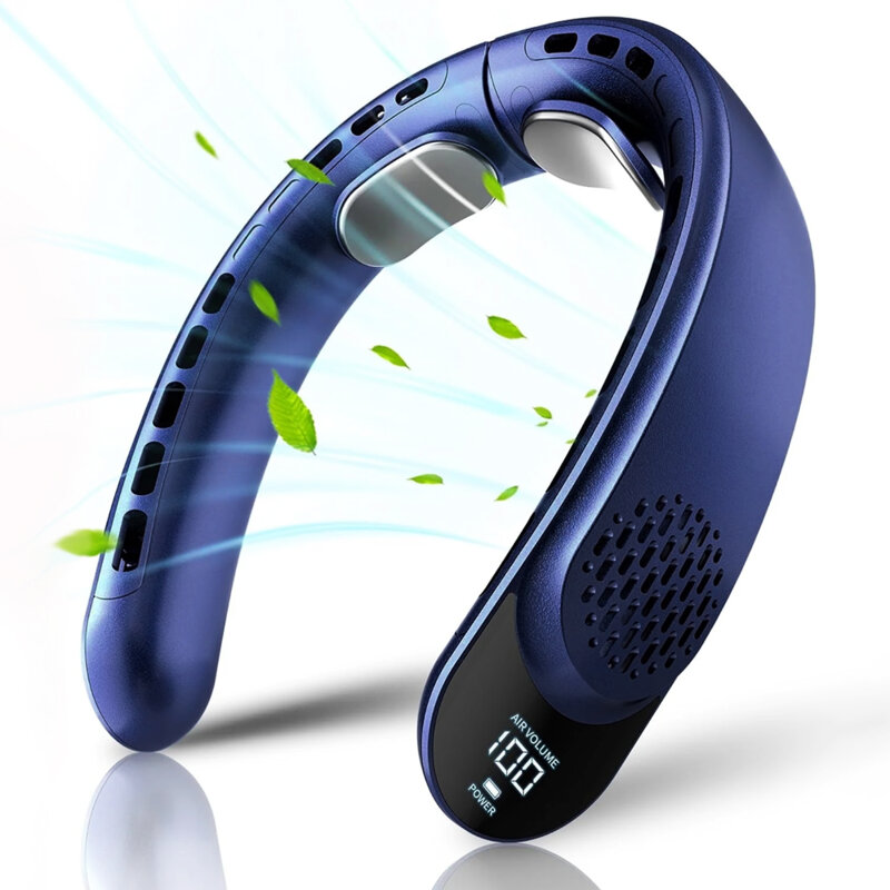 Ventilator portabil pentru gat cu acumulator 4000mAh Techsuit S8
