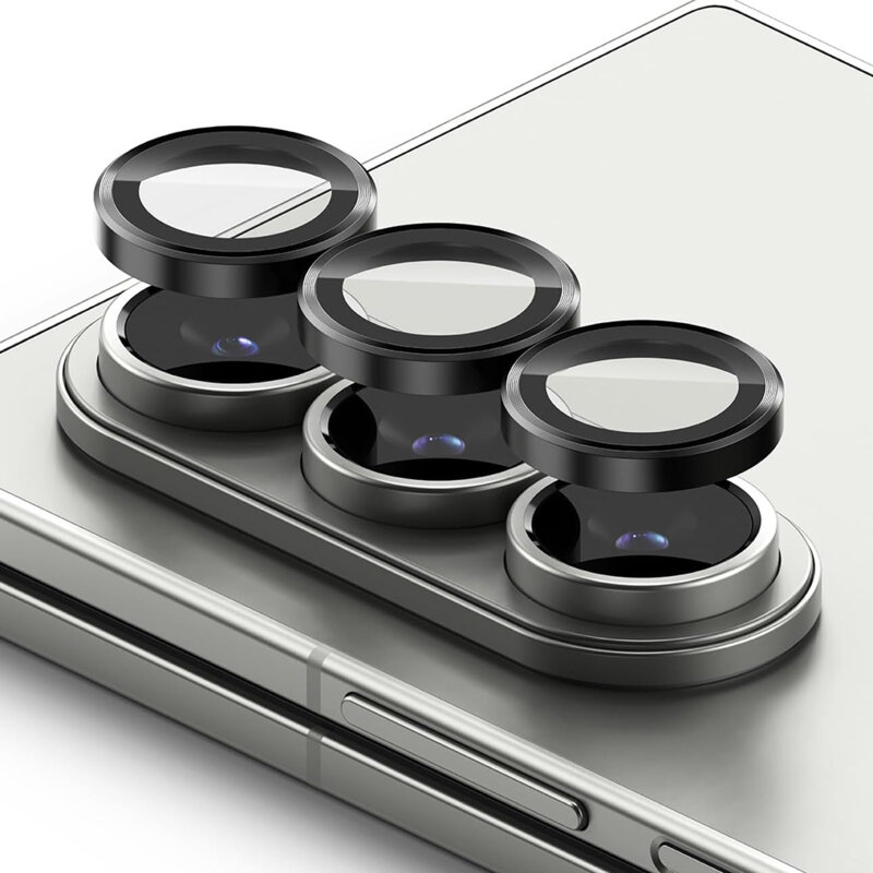 Folie sticla camera Samsung Galaxy Z Fold7 Ringke Camera Lens Frame, negru