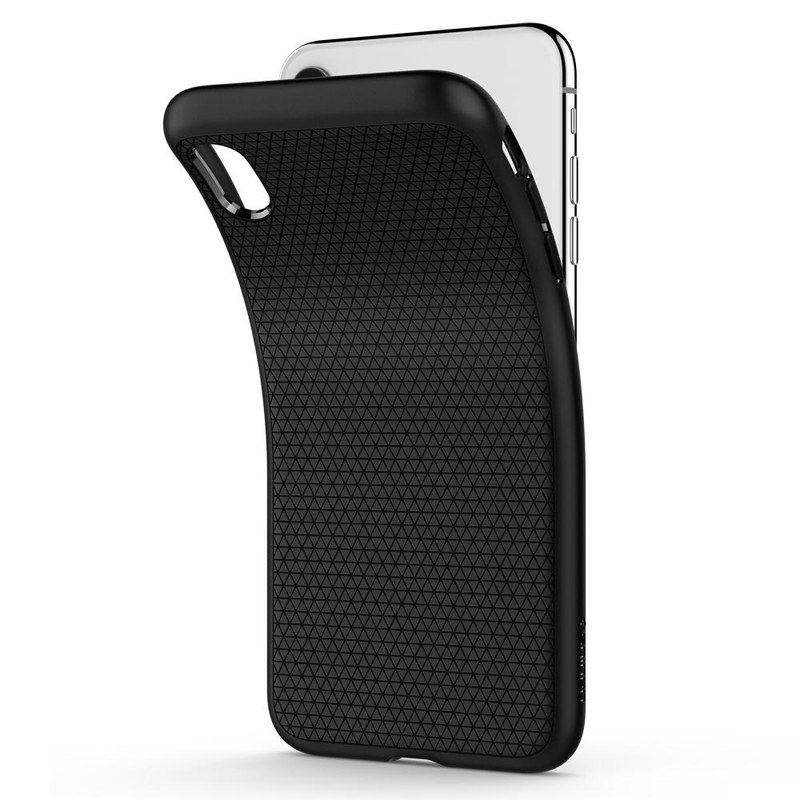 Husa iPhone XR Spigen Liquid Air - Black