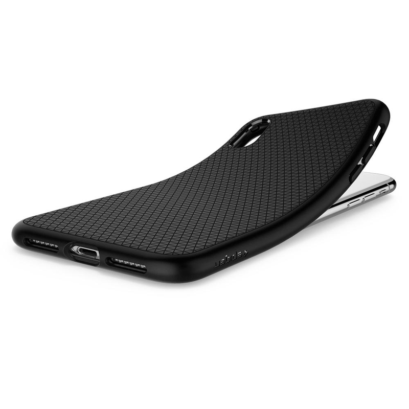 Husa iPhone XR Spigen Liquid Air - Black