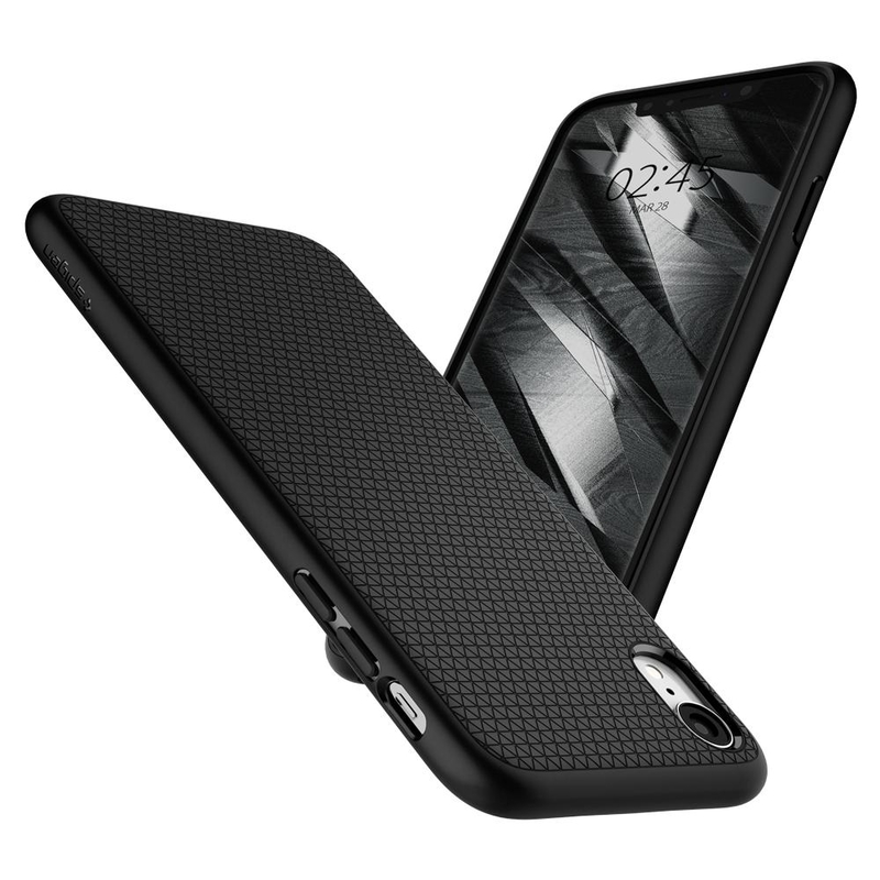 Husa iPhone XR Spigen Liquid Air - Black