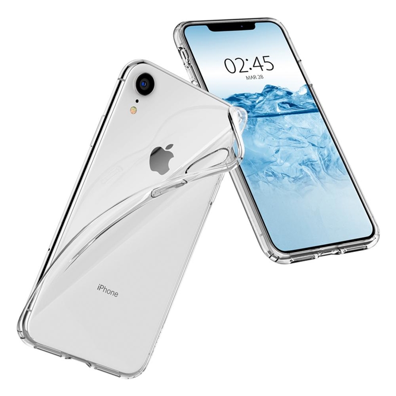 Husa iPhone XR Spigen Liquid Crystal, transparenta