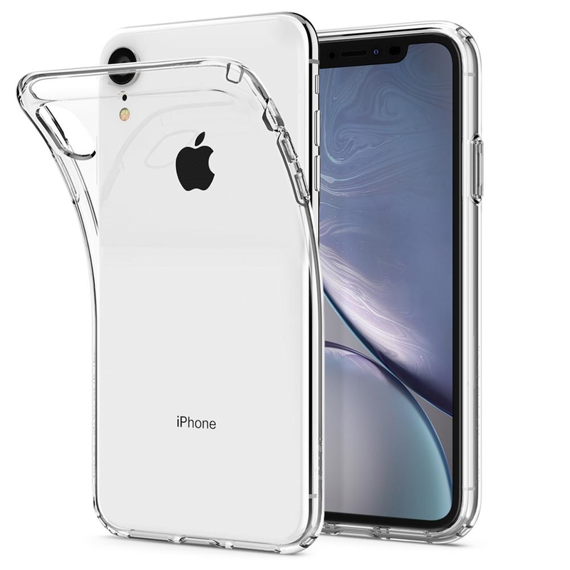 Husa iPhone XR Spigen Liquid Crystal, transparenta