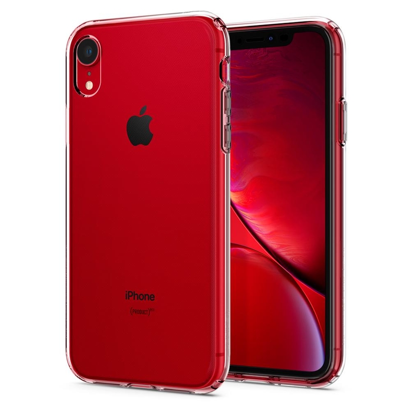 Husa iPhone XR Spigen Liquid Crystal, transparenta