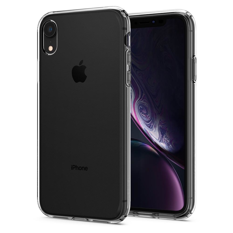 Husa iPhone XR Spigen Liquid Crystal, transparenta