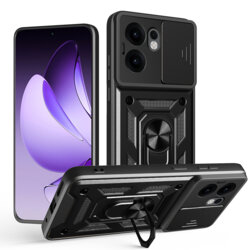 Husa Oppo Reno13 F 5G protectie camera Techsuit CamShield Series, negru
