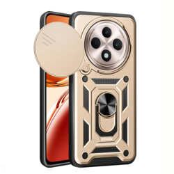 Husa Oppo Reno12 F 4G protectie camera Techsuit CamShield Series, auriu