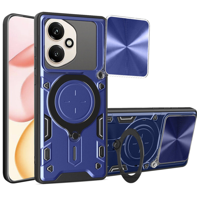 Husa Honor 400 Techsuit CamGuard Pro, albastru