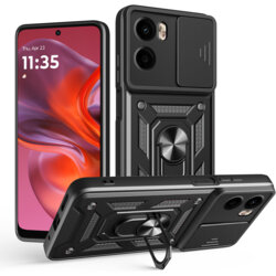 Husa Motorola Moto G05 protectie camera Techsuit CamShield Series, negru