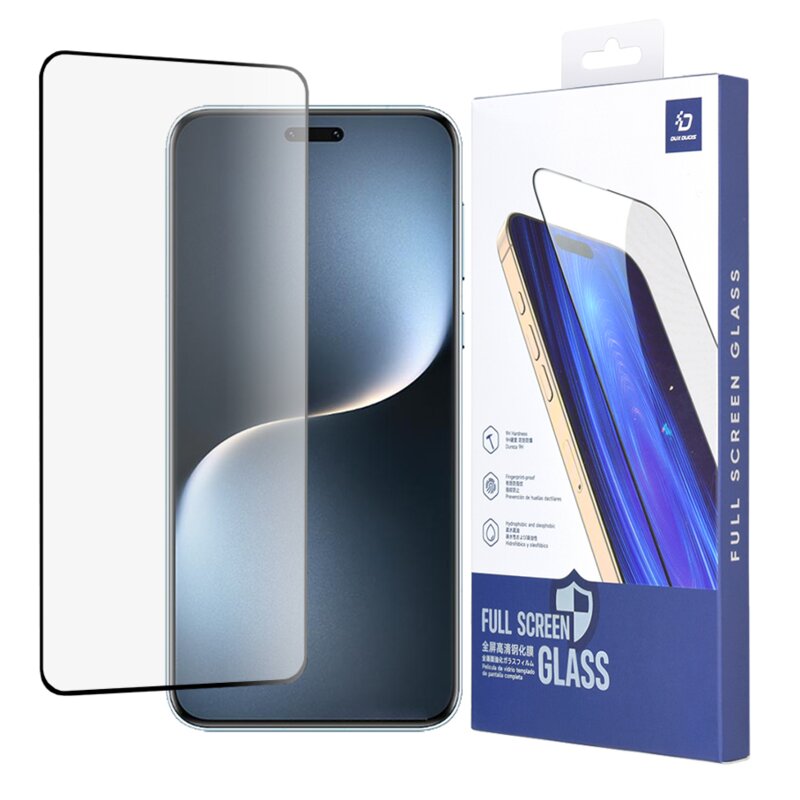 Folie sticla Honor Magic7 Pro Dux Ducis Tempered Glass, negru
