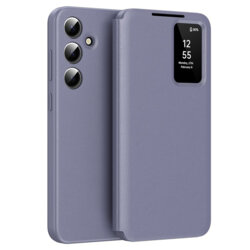 Husa tip carte Samsung Galaxy S23 FE SmartView Series, mov