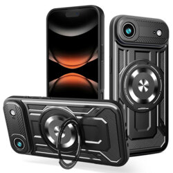 Husa iPhone 17 Air Techsuit RuggedCam, negru