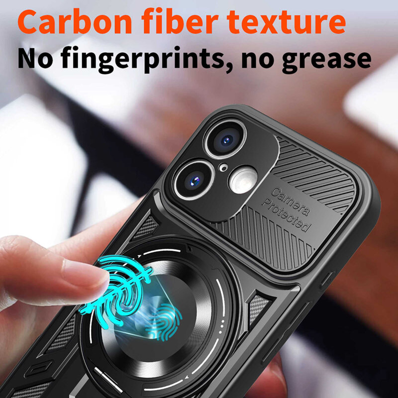 Husa iPhone 16 Plus Techsuit RuggedCam, mov