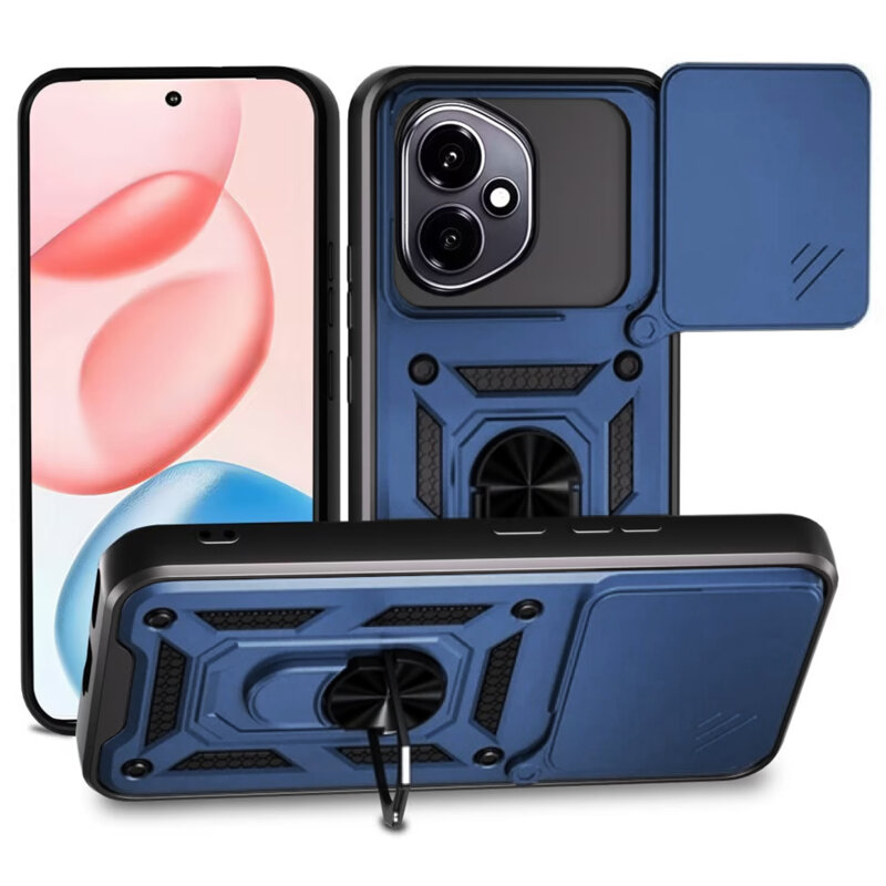 Husa Honor 400 protectie camera Techsuit CamShield Series, albastru