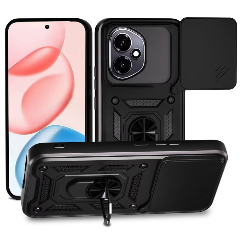 Husa Honor 400 protectie camera Techsuit CamShield Series, negru